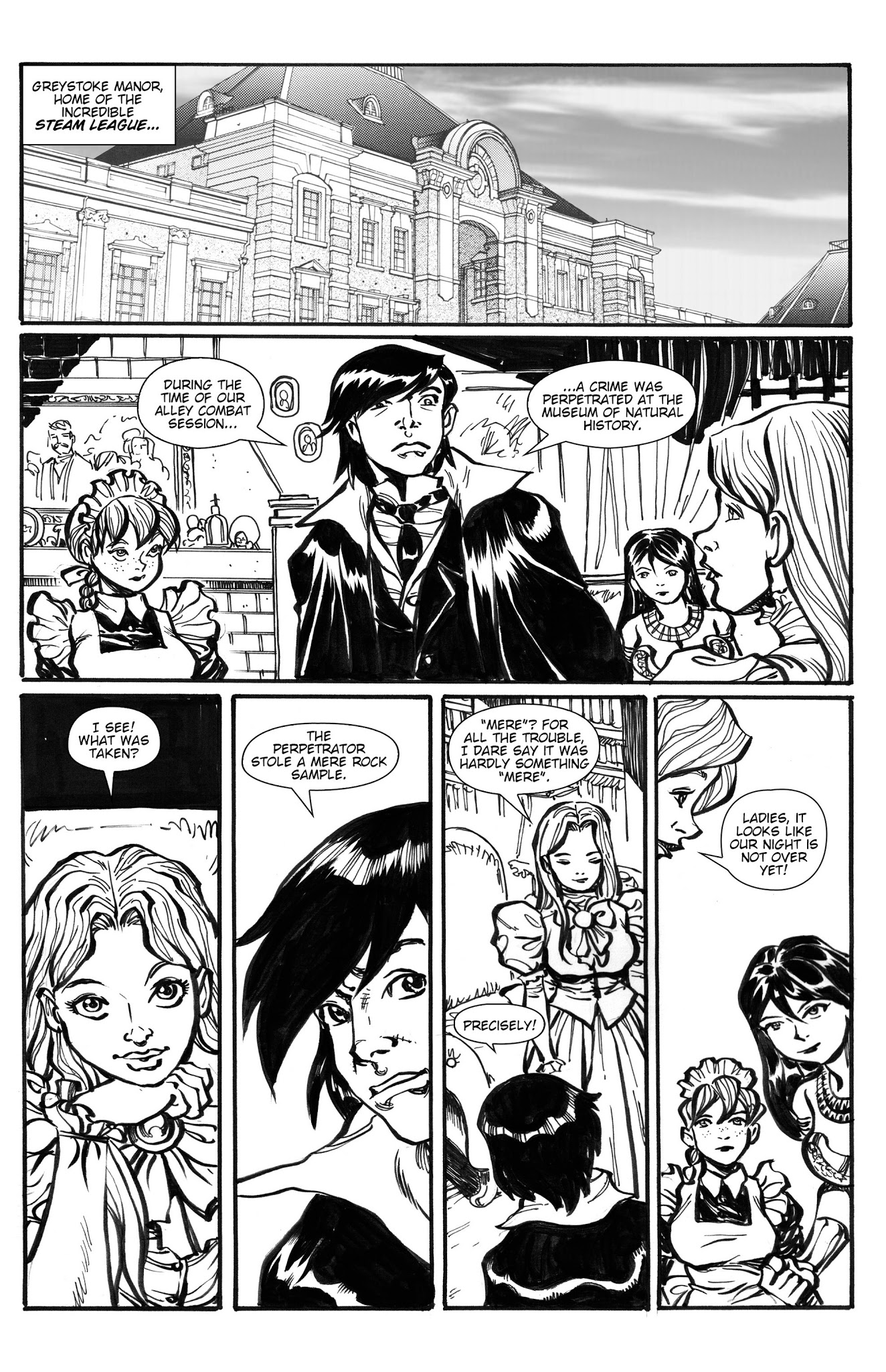 Read online The Steam League comic -  Issue #2 - 16