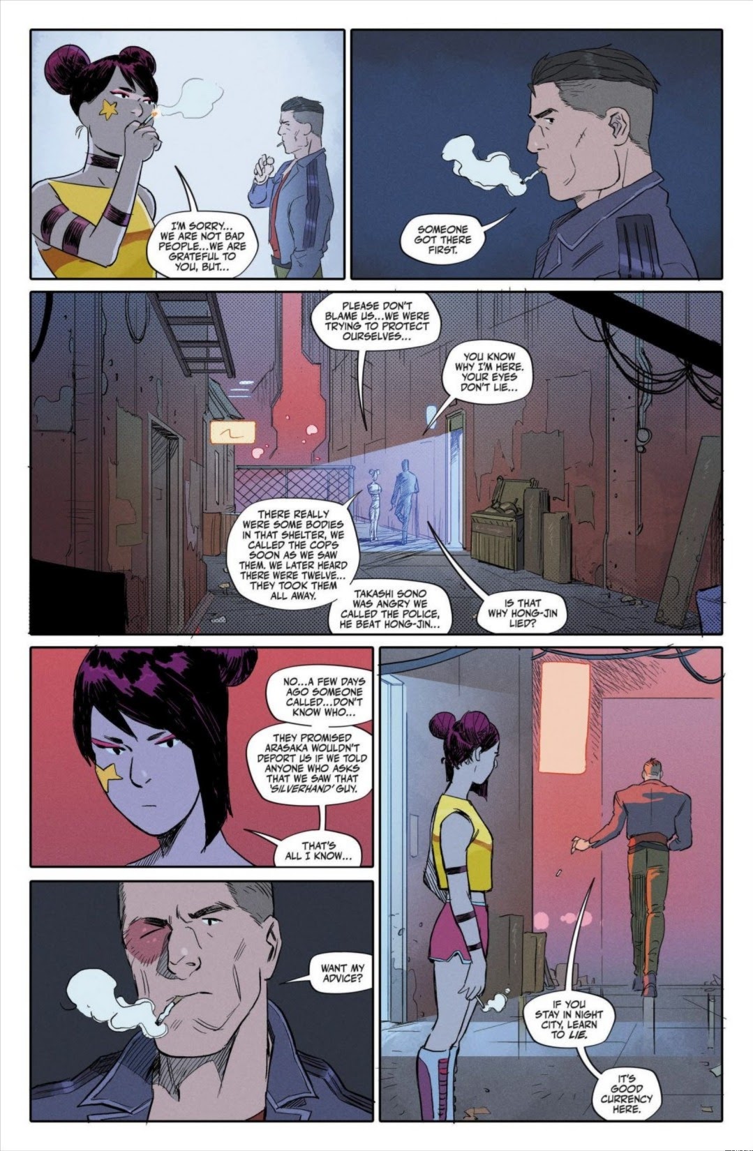 Read online Cyberpunk 2077: Where’s Johnny comic -  Issue #1 - 26