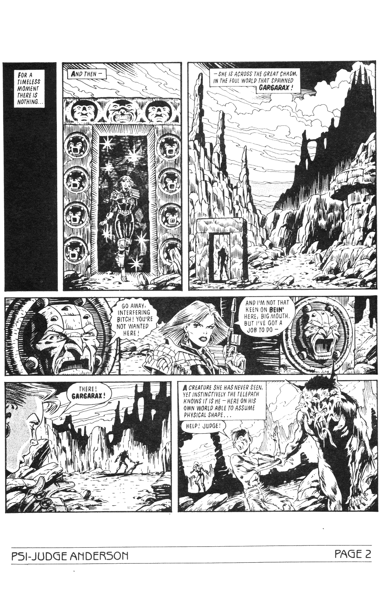Read online Psi-Judge Anderson comic -  Issue #4 - 4