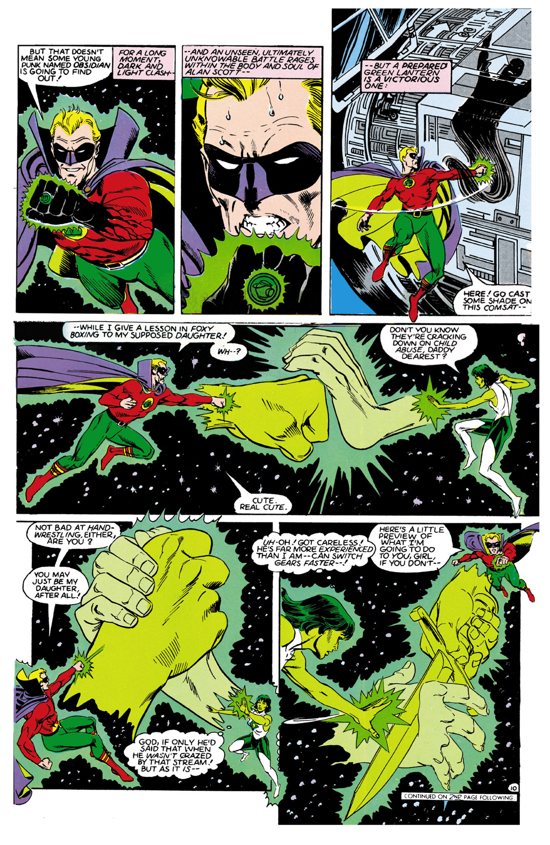 Read online Infinity Inc. (1984) comic -  Issue #9 - 10