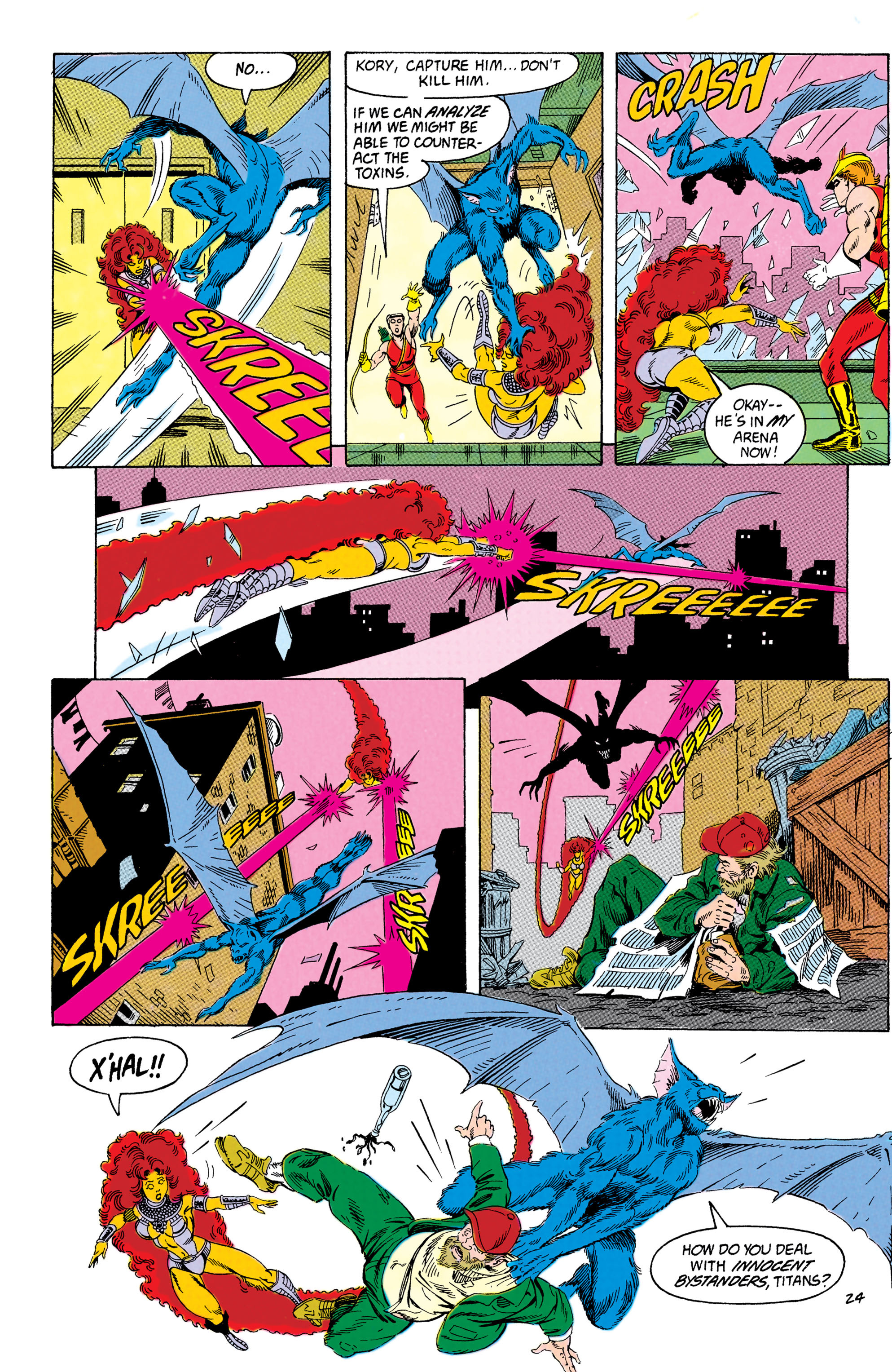 Read online The New Titans (1988) comic -  Issue #63 - 25