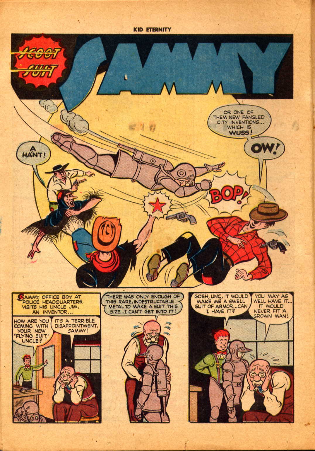 Read online Kid Eternity (1946) comic -  Issue #6 - 26