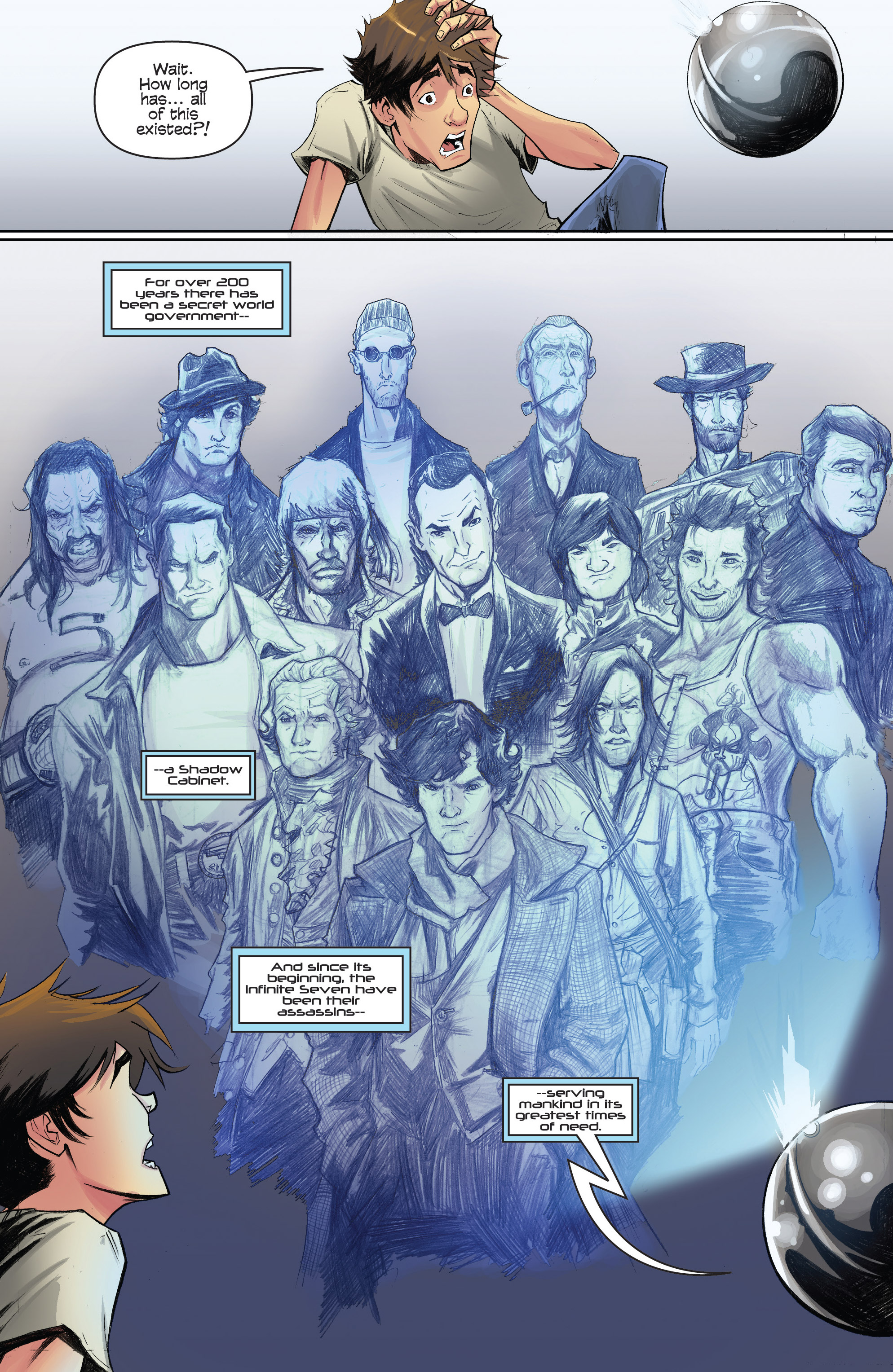 Read online Infinite Seven comic -  Issue #2 - 18