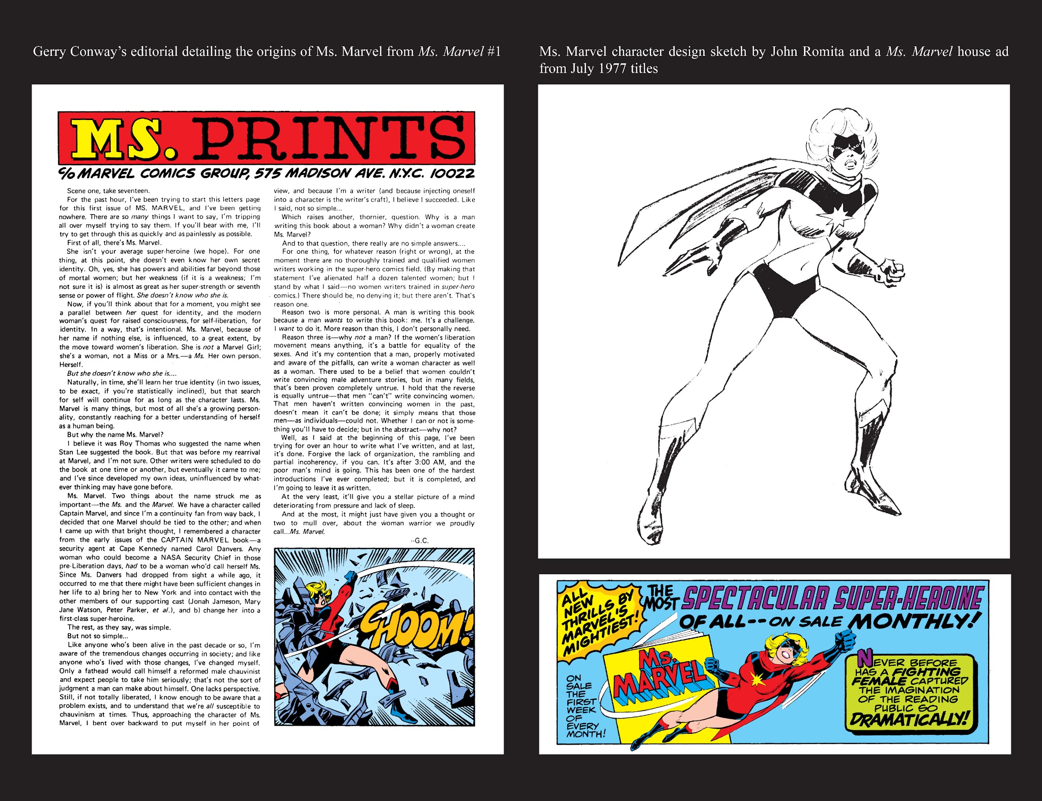 Read online Marvel Masterworks: Ms. Marvel comic -  Issue # TPB 1 - 259