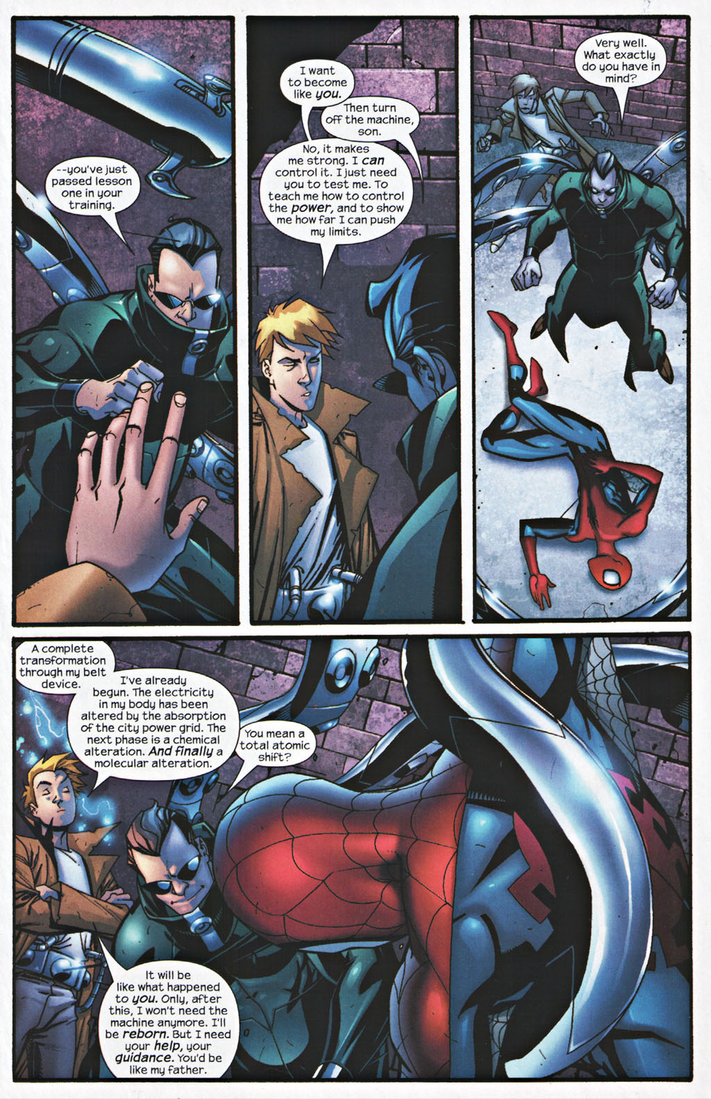Read online Spider-Man/Doctor Octopus: Out of Reach comic -  Issue #5 - 5