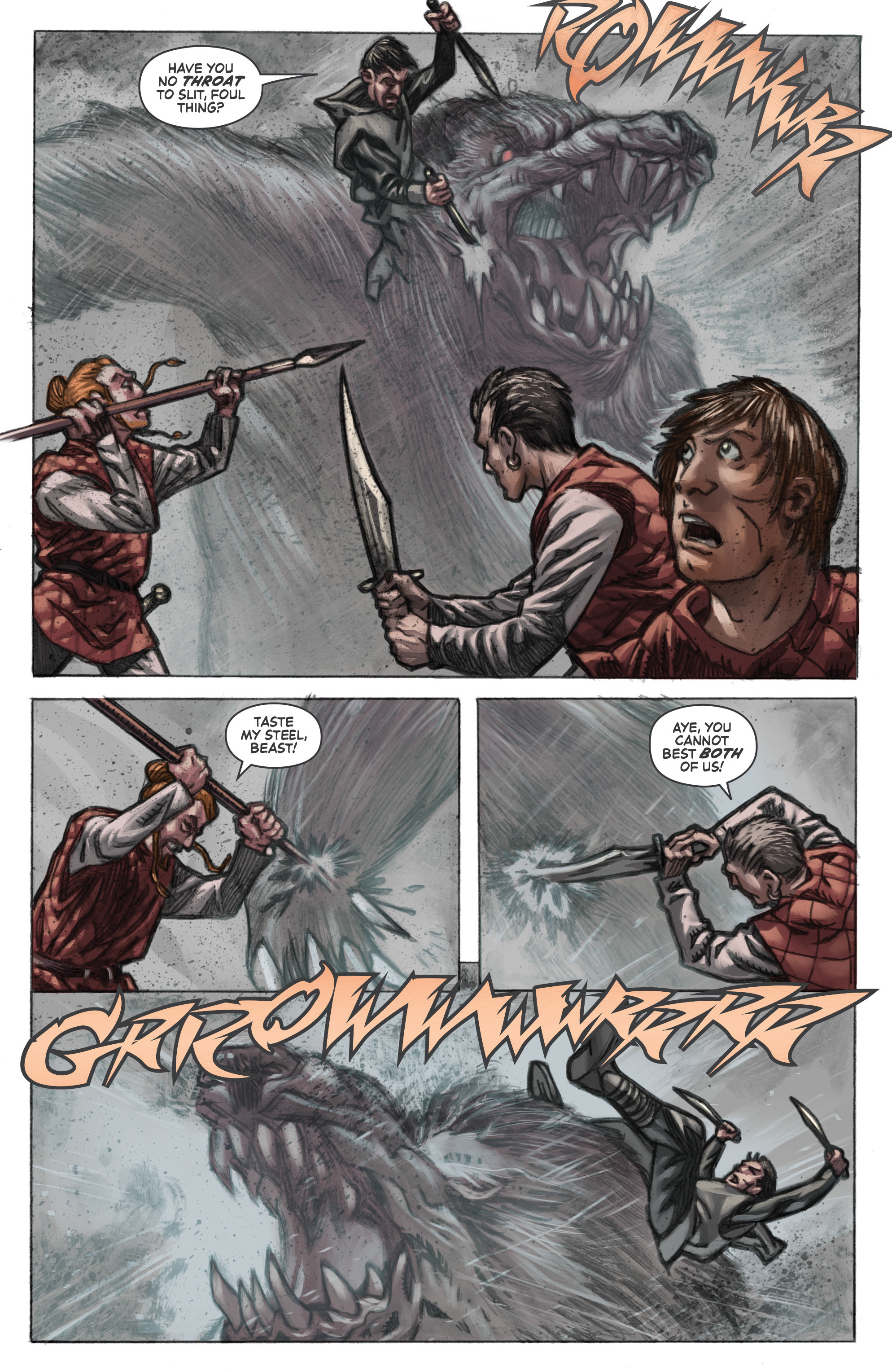 Read online Muirwood: The Lost Abbey comic -  Issue #3 - 6