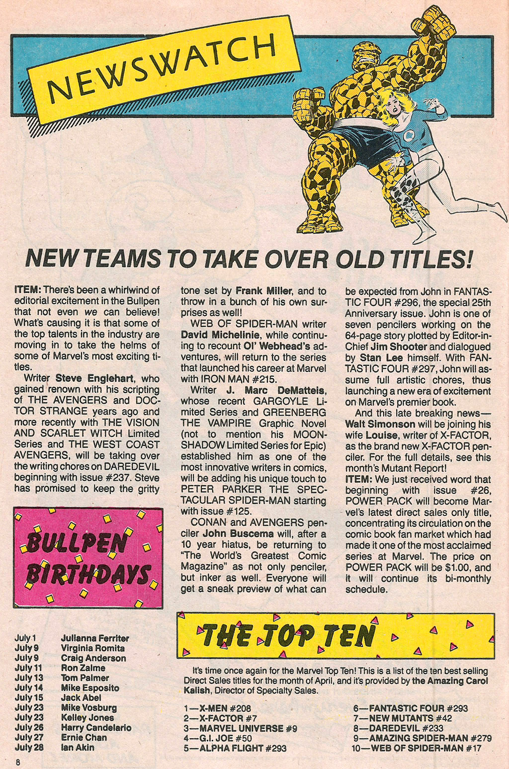 Read online Marvel Age comic -  Issue #43 - 10