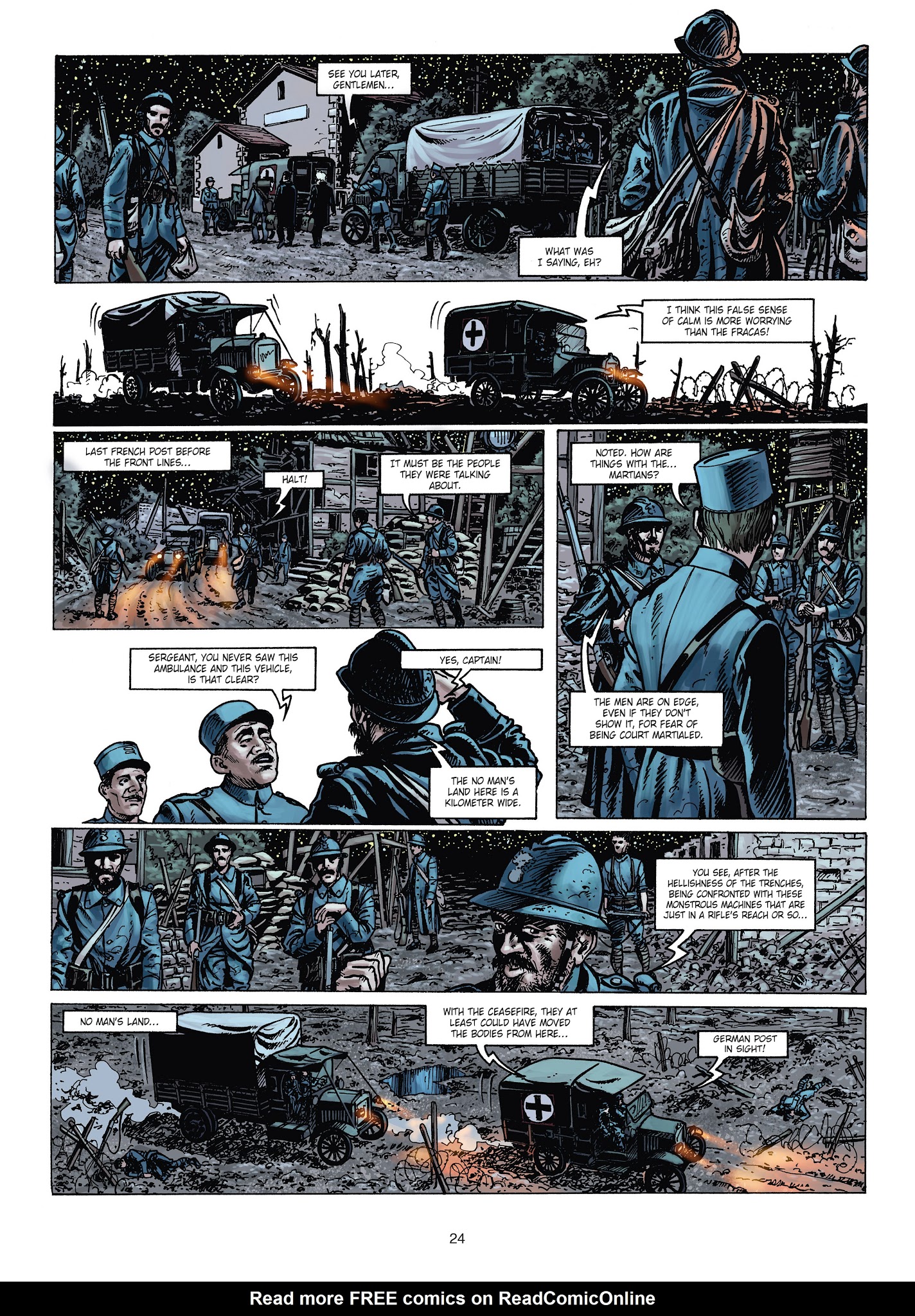 Read online War of the World War One Vol. 2: Martian Terror comic -  Issue # Full - 23