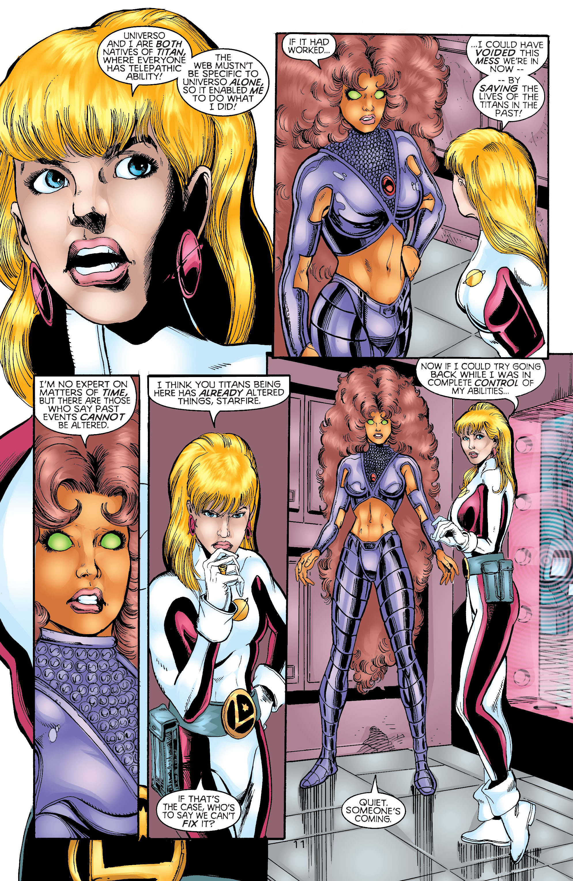 Read online Titans/Legion of Super-Heroes: Universe Ablaze comic -  Issue #4 - 13