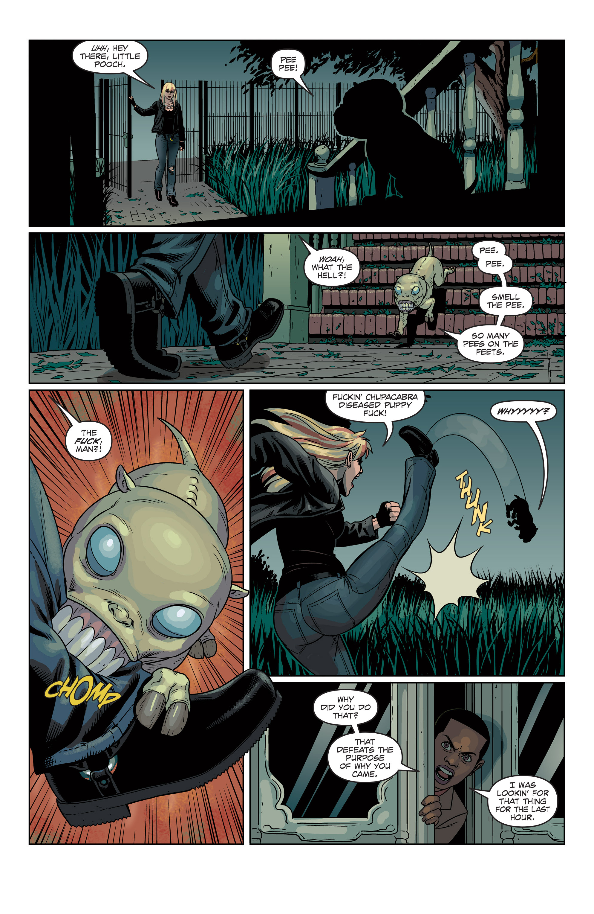 Read online Mercy Sparx (2013) comic -  Issue #6 - 15