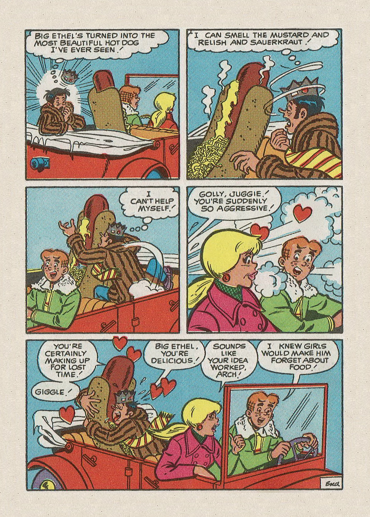 Read online Jughead Jones Comics Digest comic -  Issue #68 - 60