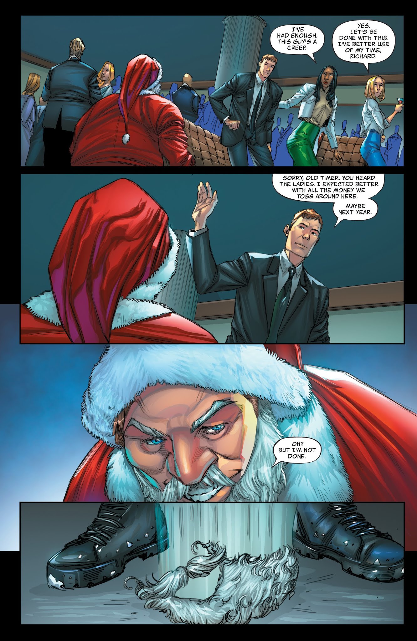 Read online Grimm Fairy Tales 2018 Holiday Special comic -  Issue # Full - 37