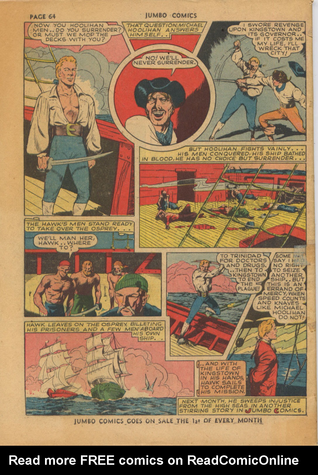 Read online Jumbo Comics comic -  Issue #36 - 66