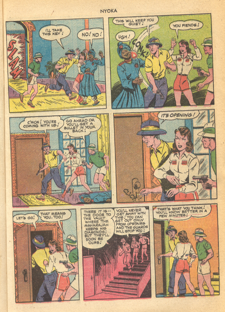 Read online Nyoka the Jungle Girl (1945) comic -  Issue #49 - 13
