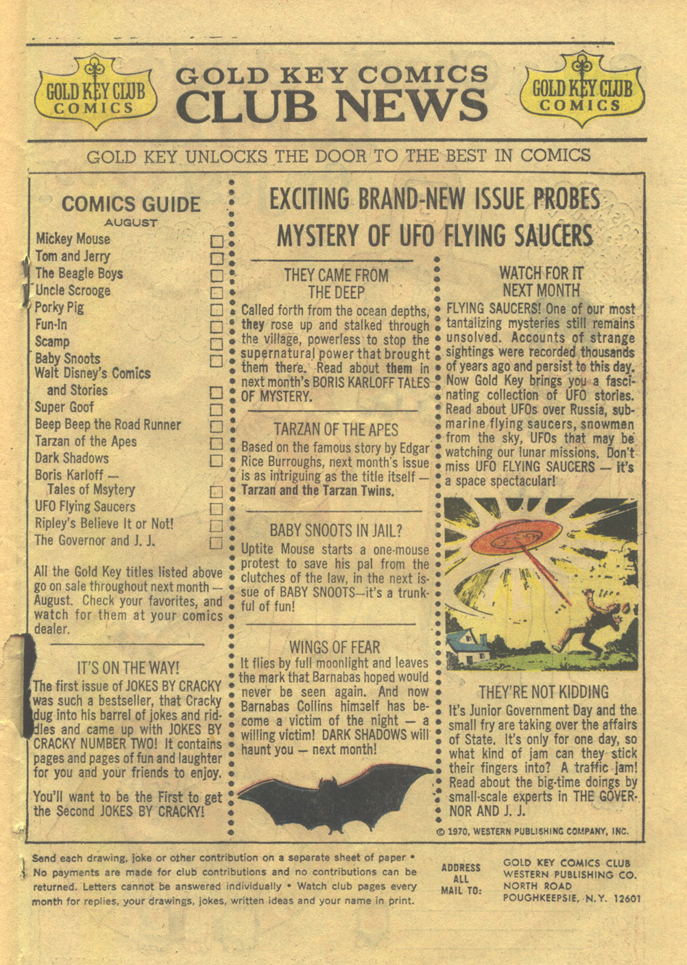 Read online Walt Disney Showcase (1970) comic -  Issue #1 - 19
