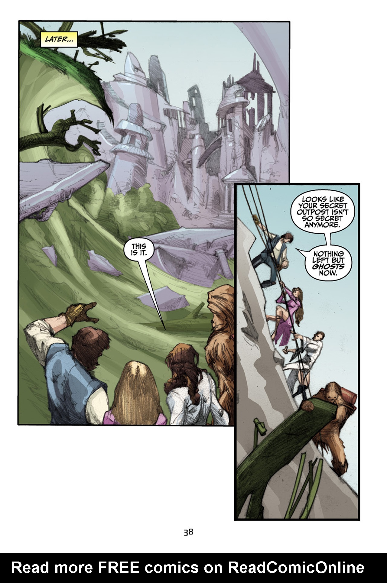 Read online Star Wars Adventures comic -  Issue # Issue Princess Leia and the Royal Ransom - 39