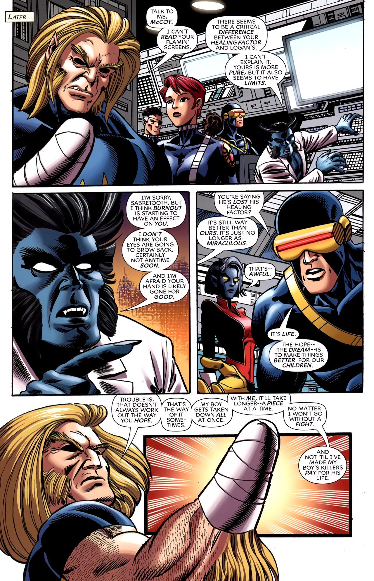 Read online X-Men Forever (2009) comic -  Issue #20 - 19