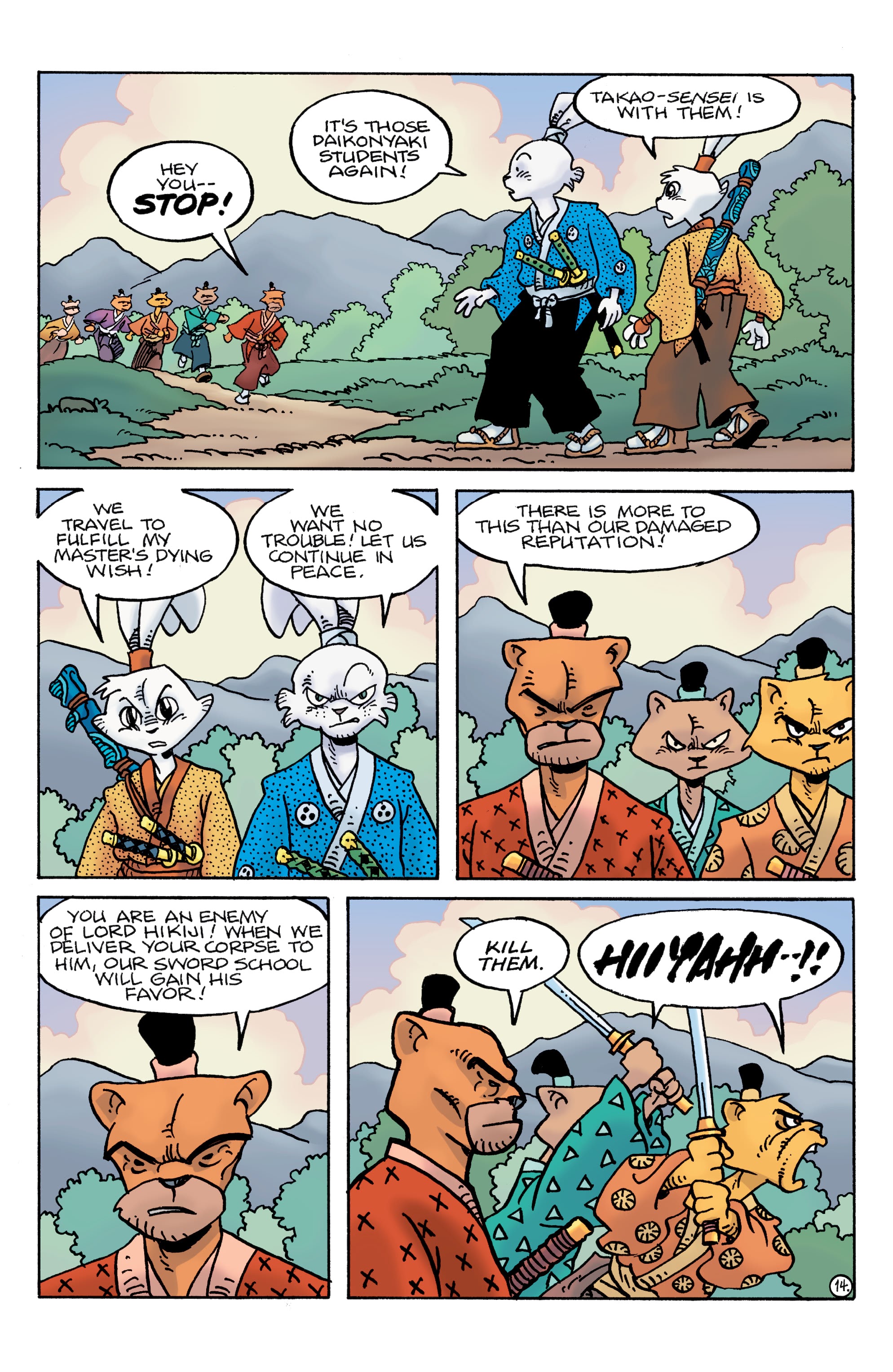 Read online Usagi Yojimbo (2019) comic -  Issue #21 - 16