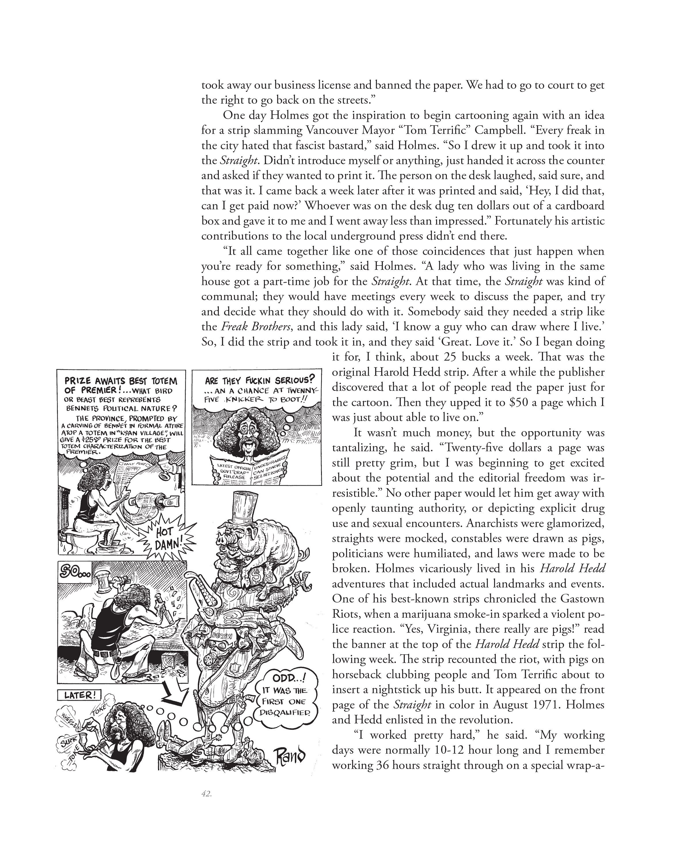 Read online The Artist Himself: A Rand Holmes Retrospective comic -  Issue # TPB (Part 1) - 42