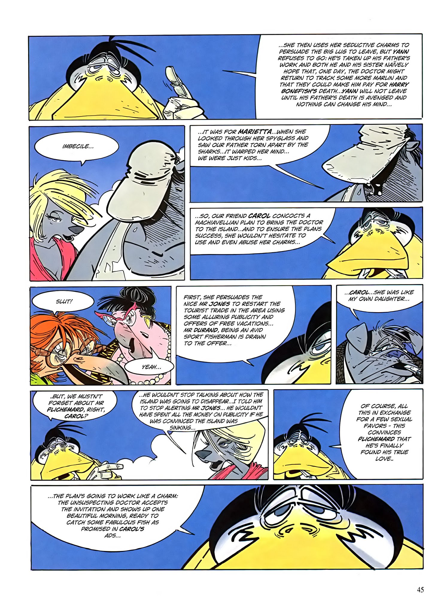 Read online Une enquête de l'inspecteur Canardo comic -  Issue #7 - 46