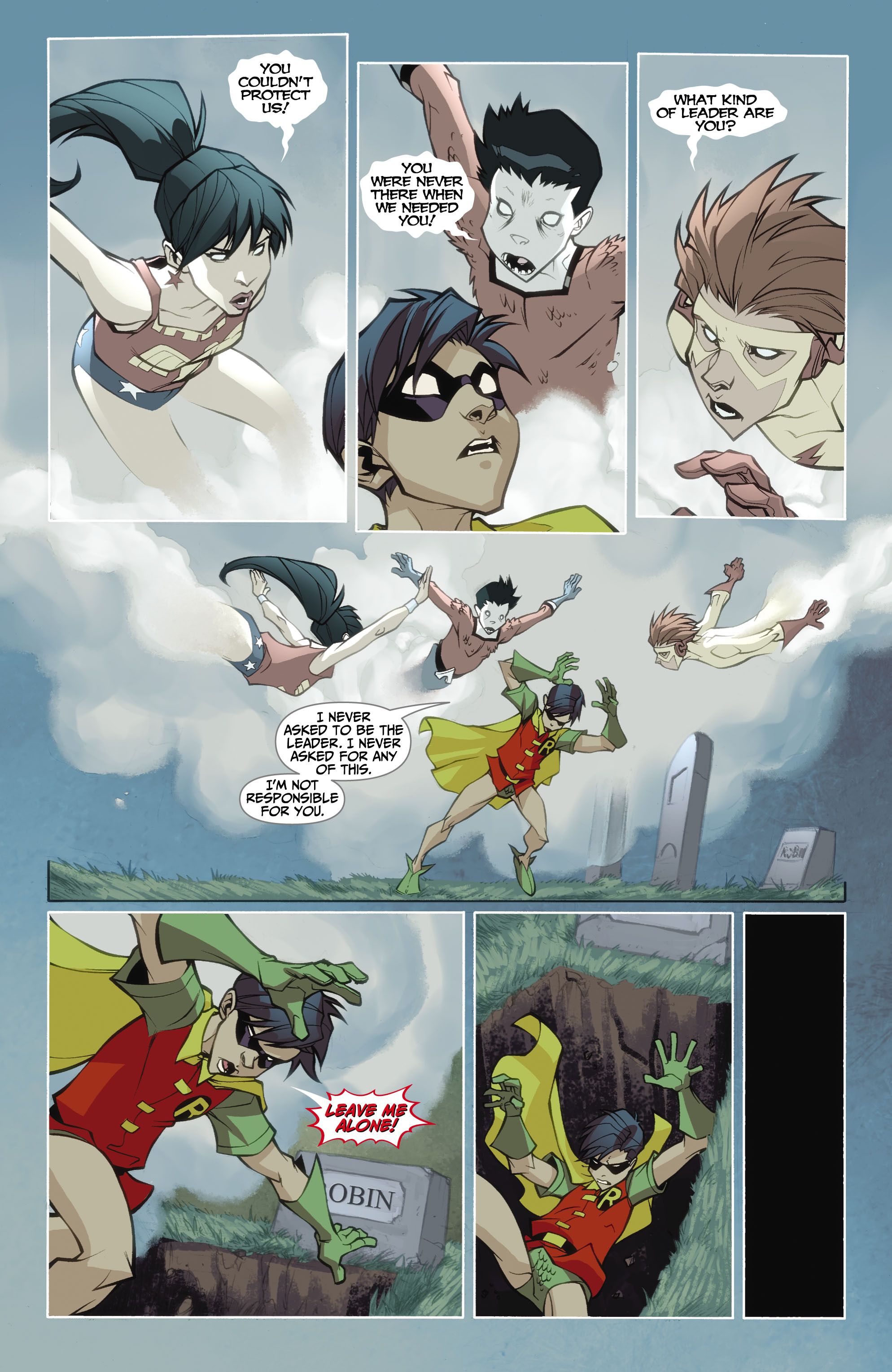 Read online Teen Titans: Year One comic -  Issue #6 - 14