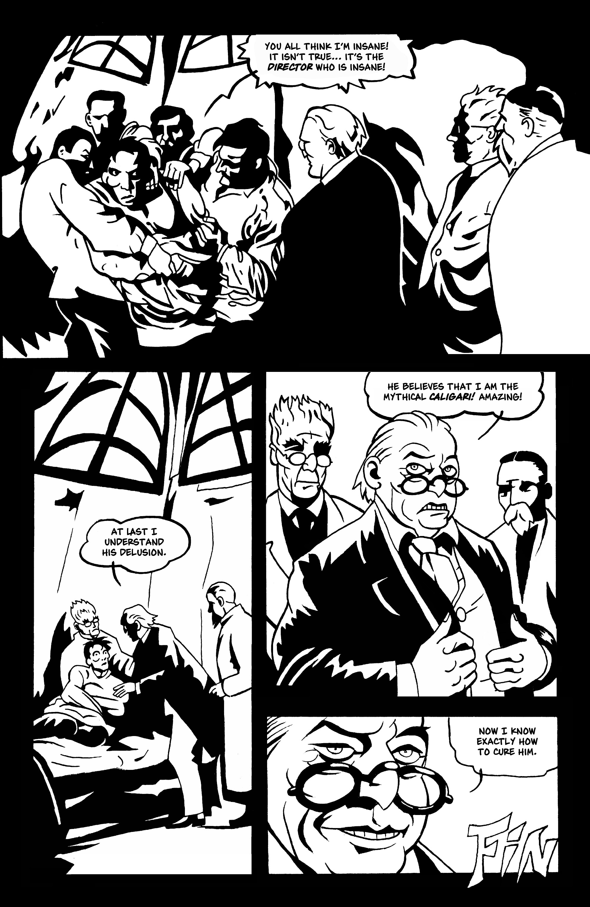 Read online The Cabinet of Doctor Caligari comic -  Issue #2 - 26