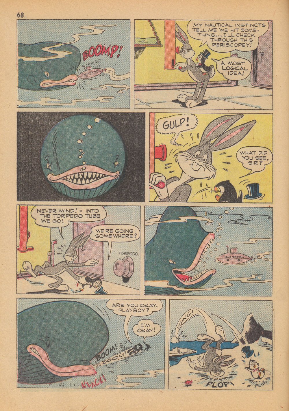 Read online Bugs Bunny's Christmas Funnies comic -  Issue # TPB 4 - 70