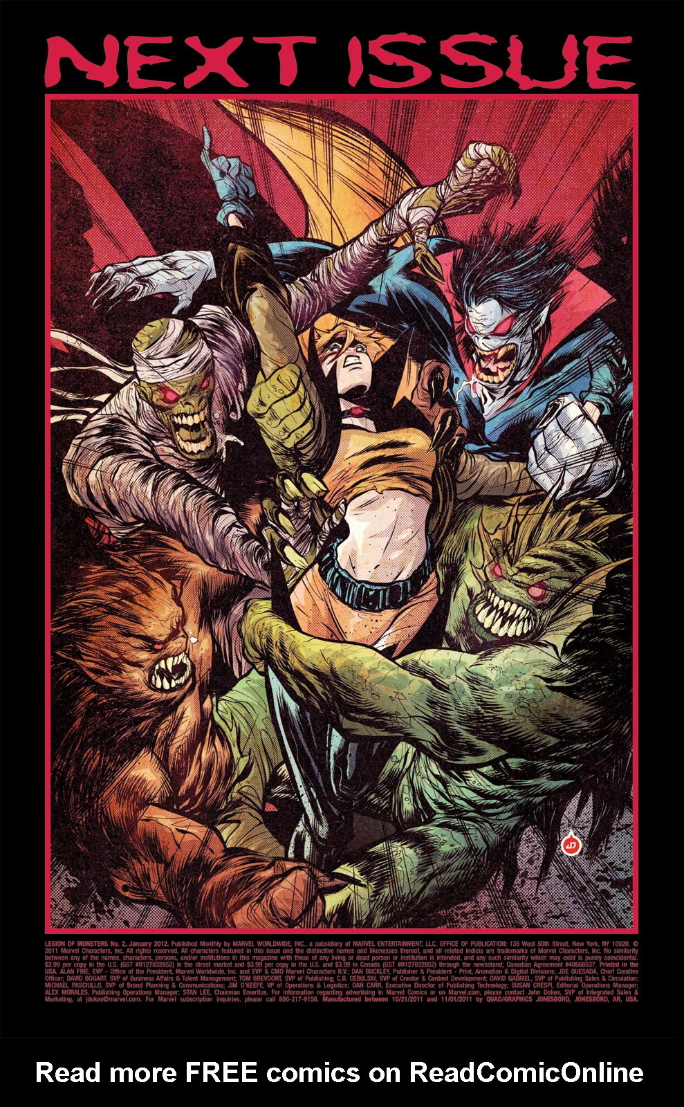 Read online Legion Of Monsters (2011) comic -  Issue #2 - 22