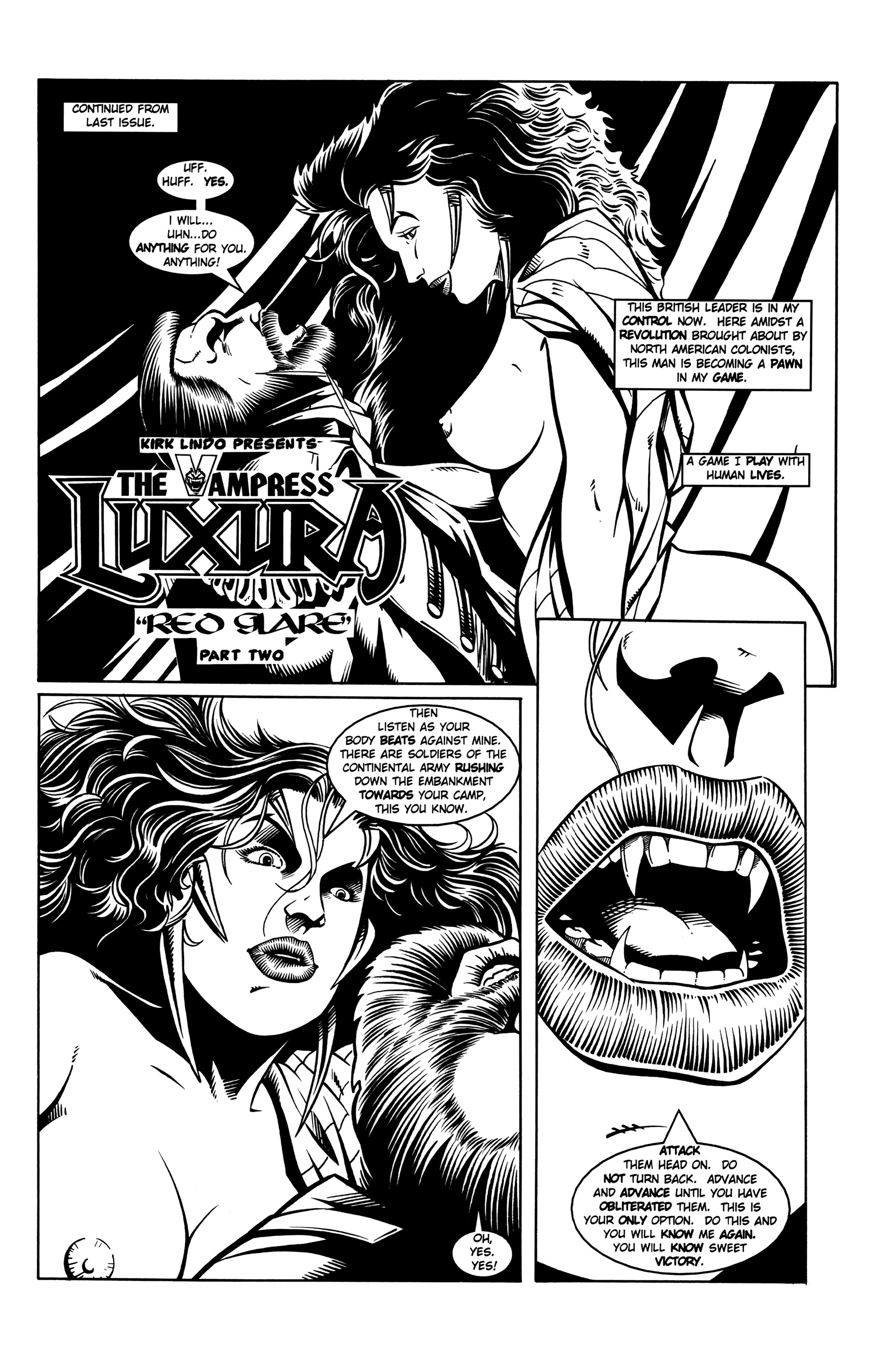 Read online Vamperotica comic -  Issue #34 - 3