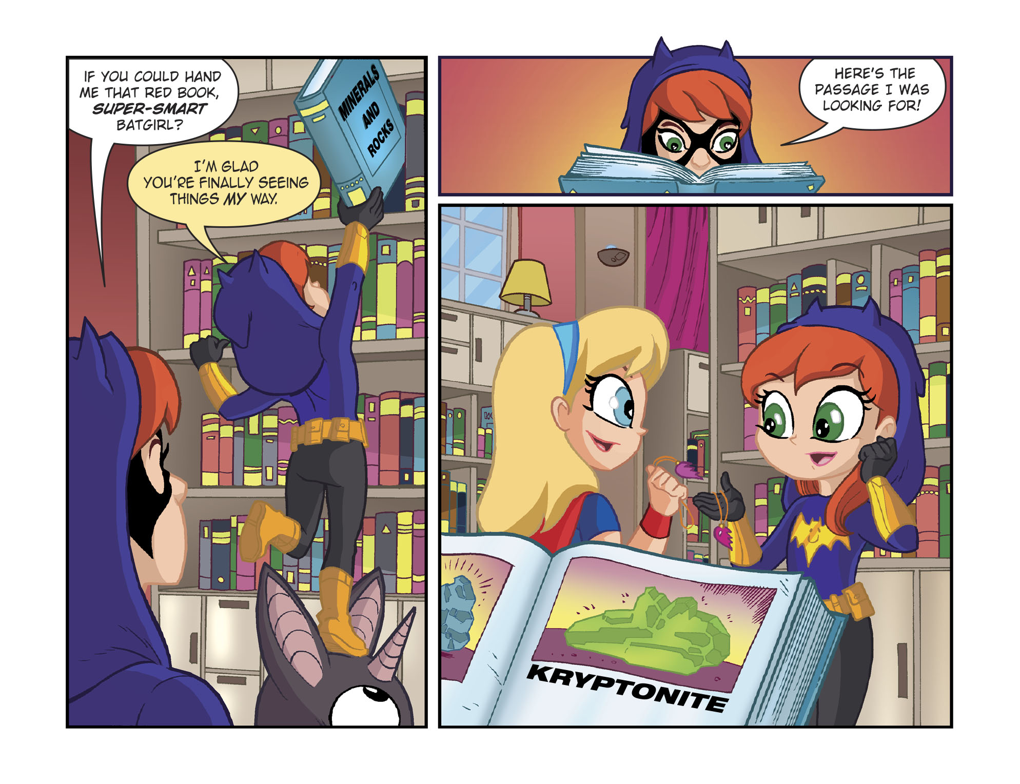 Read online DC Super Hero Girls: Out of the Bottle comic -  Issue #5 - 10