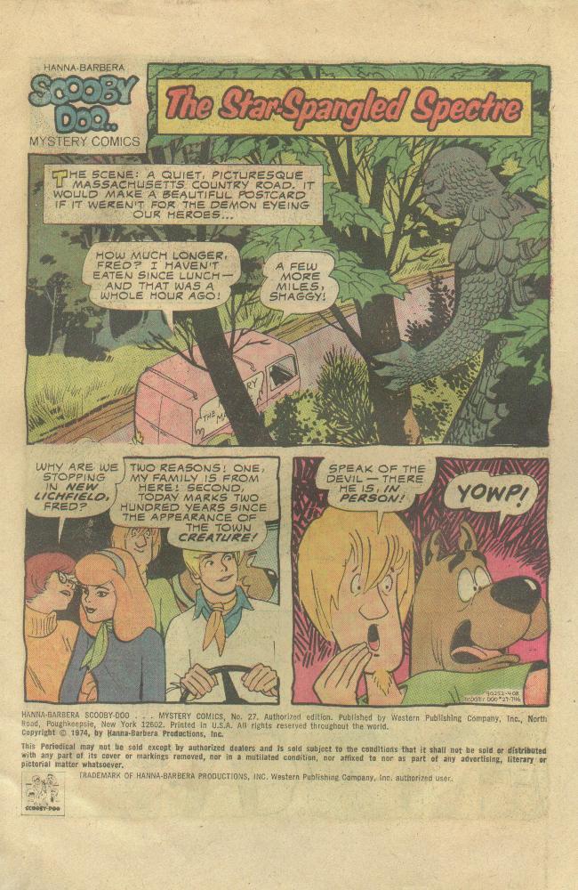 Scooby-Doo... Mystery Comics issue 27 - Page 2