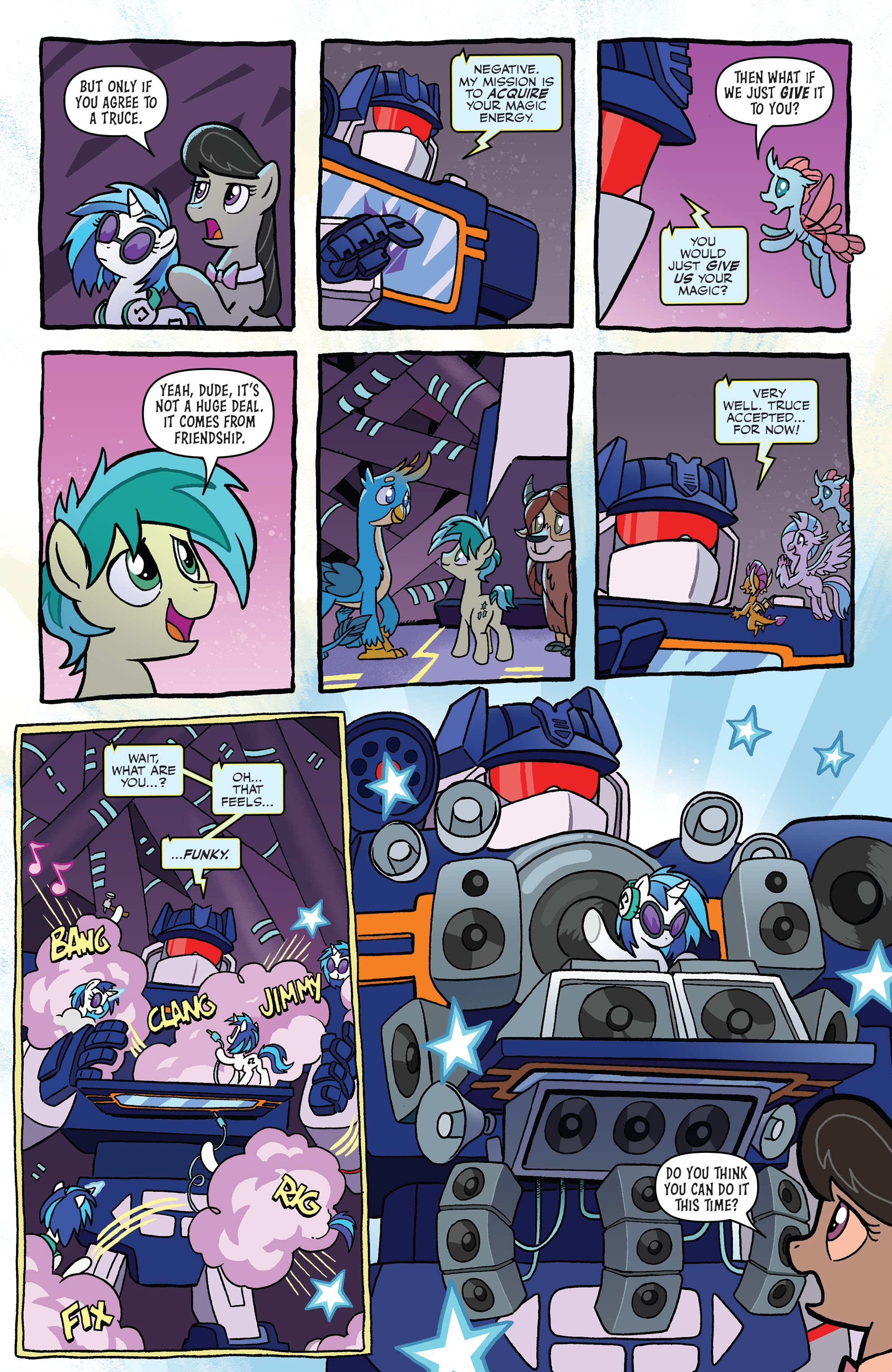 Read online My Little Pony/Transformers II comic -  Issue #3 - 12