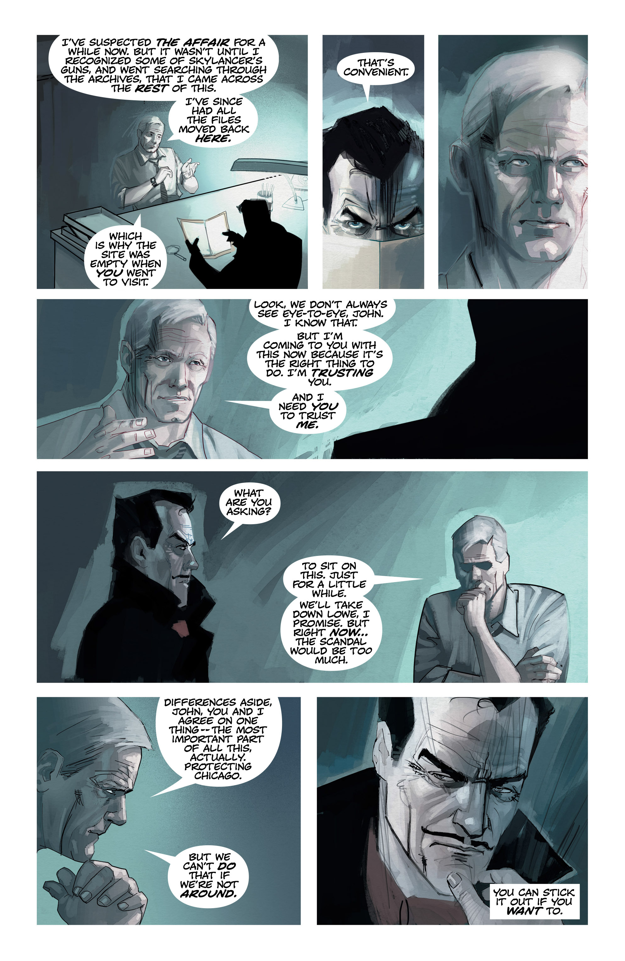 Read online C.O.W.L. comic -  Issue #4 - 14