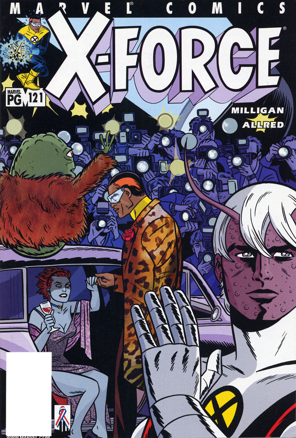 Read online X-Force (1991) comic -  Issue #121 - 1
