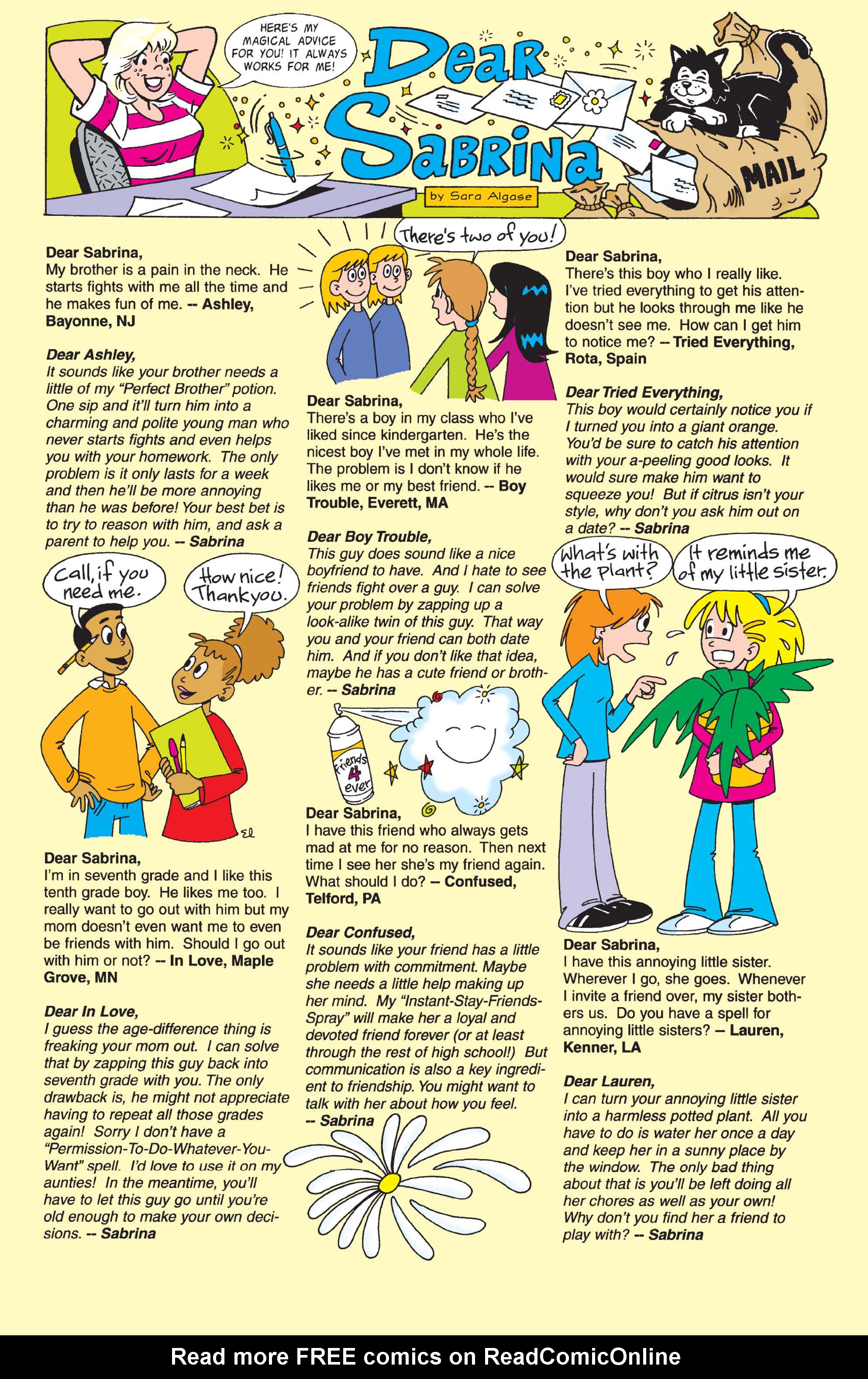 Read online Sabrina the Teenage Witch (1997) comic -  Issue #14 - 13
