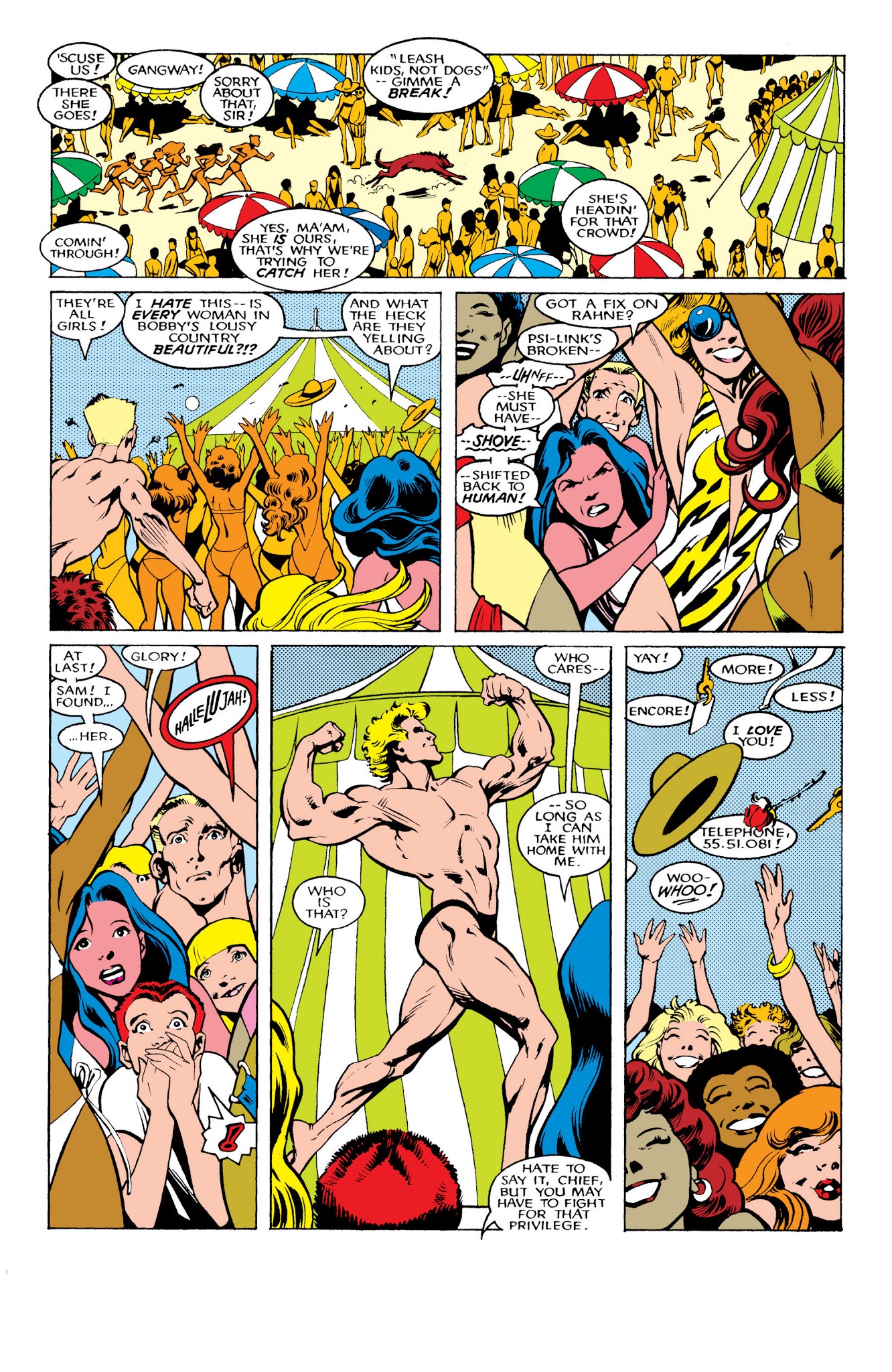 Read online New Mutants Classic comic -  Issue # TPB 7 - 136