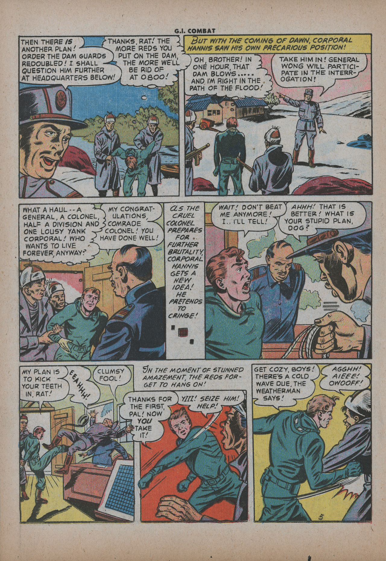Read online G.I. Combat (1952) comic -  Issue #30 - 16
