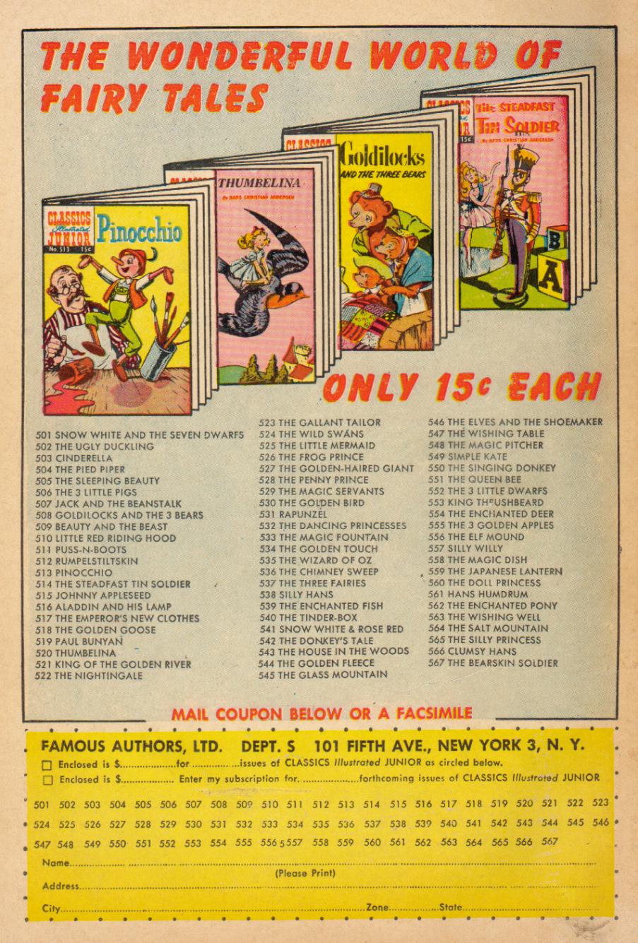 Read online Classics Illustrated Junior comic -  Issue #553 - 36