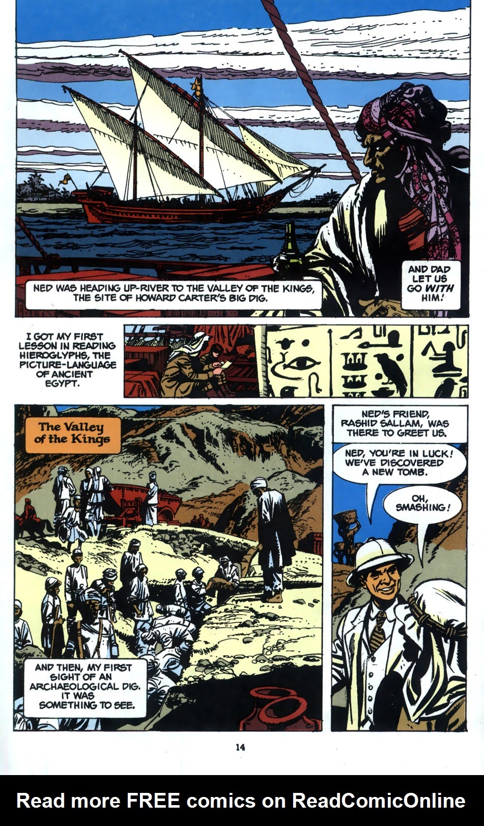 Read online Young Indiana Jones Chronicles comic -  Issue #1 - 16