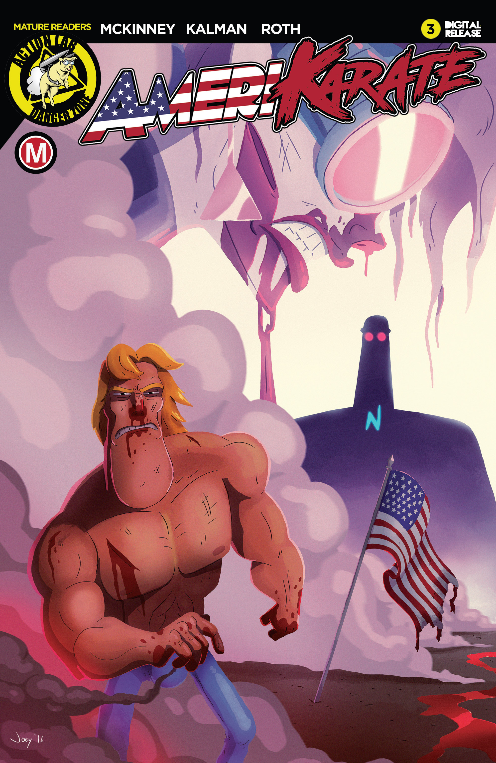 Read online AmeriKarate comic -  Issue #3 - 1