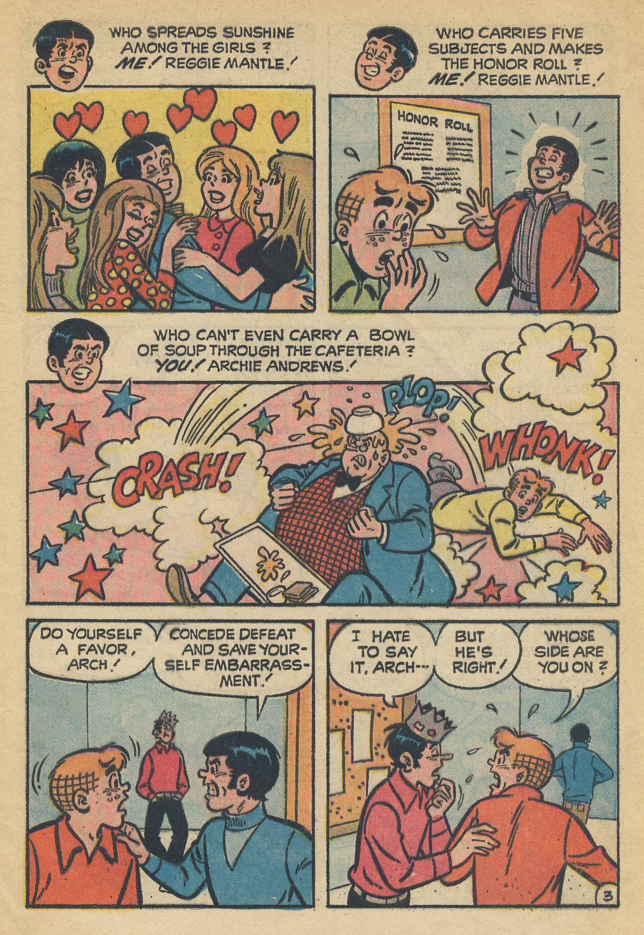 Read online Reggie and Me (1966) comic -  Issue #64 - 5