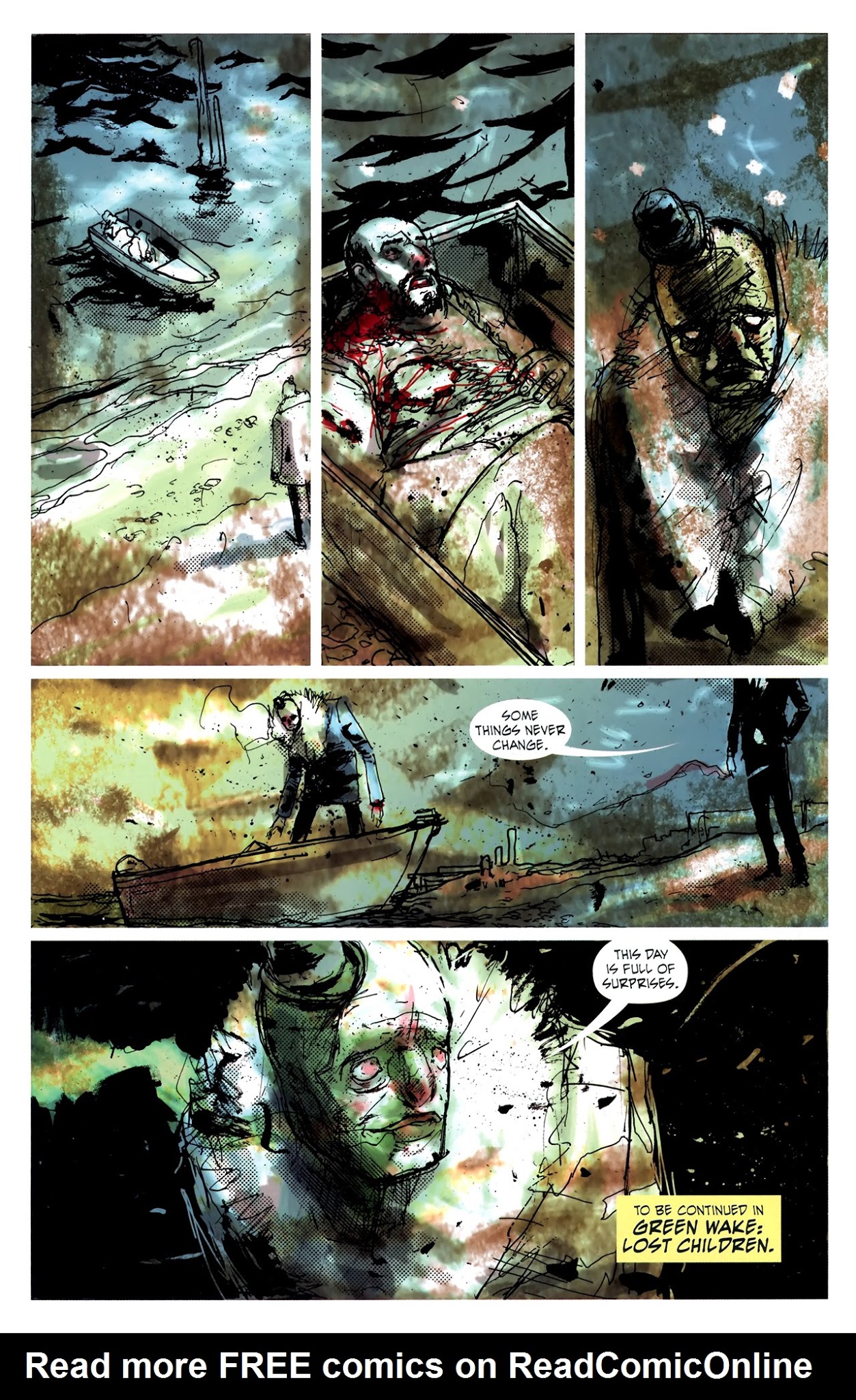 Read online Green Wake comic -  Issue #5 - 23