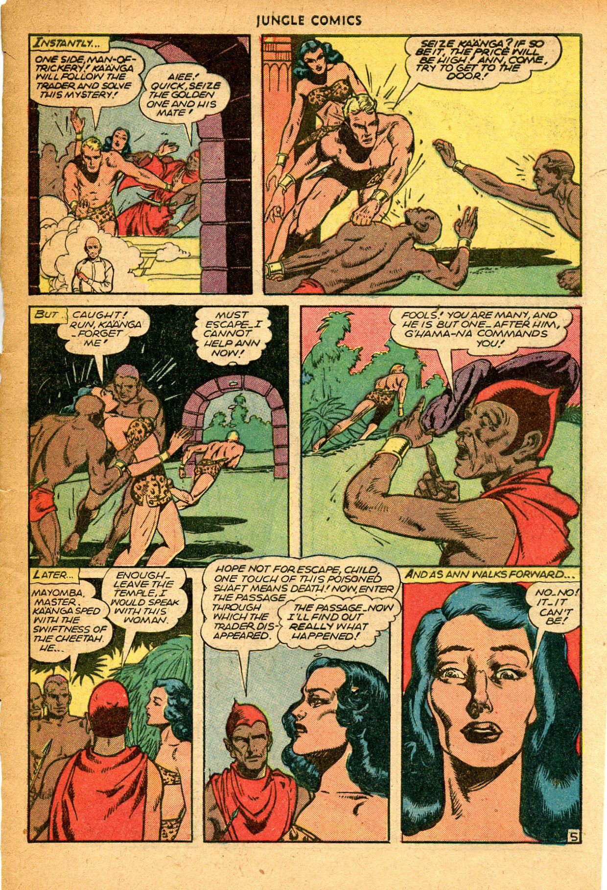 Read online Jungle Comics comic -  Issue #74 - 8