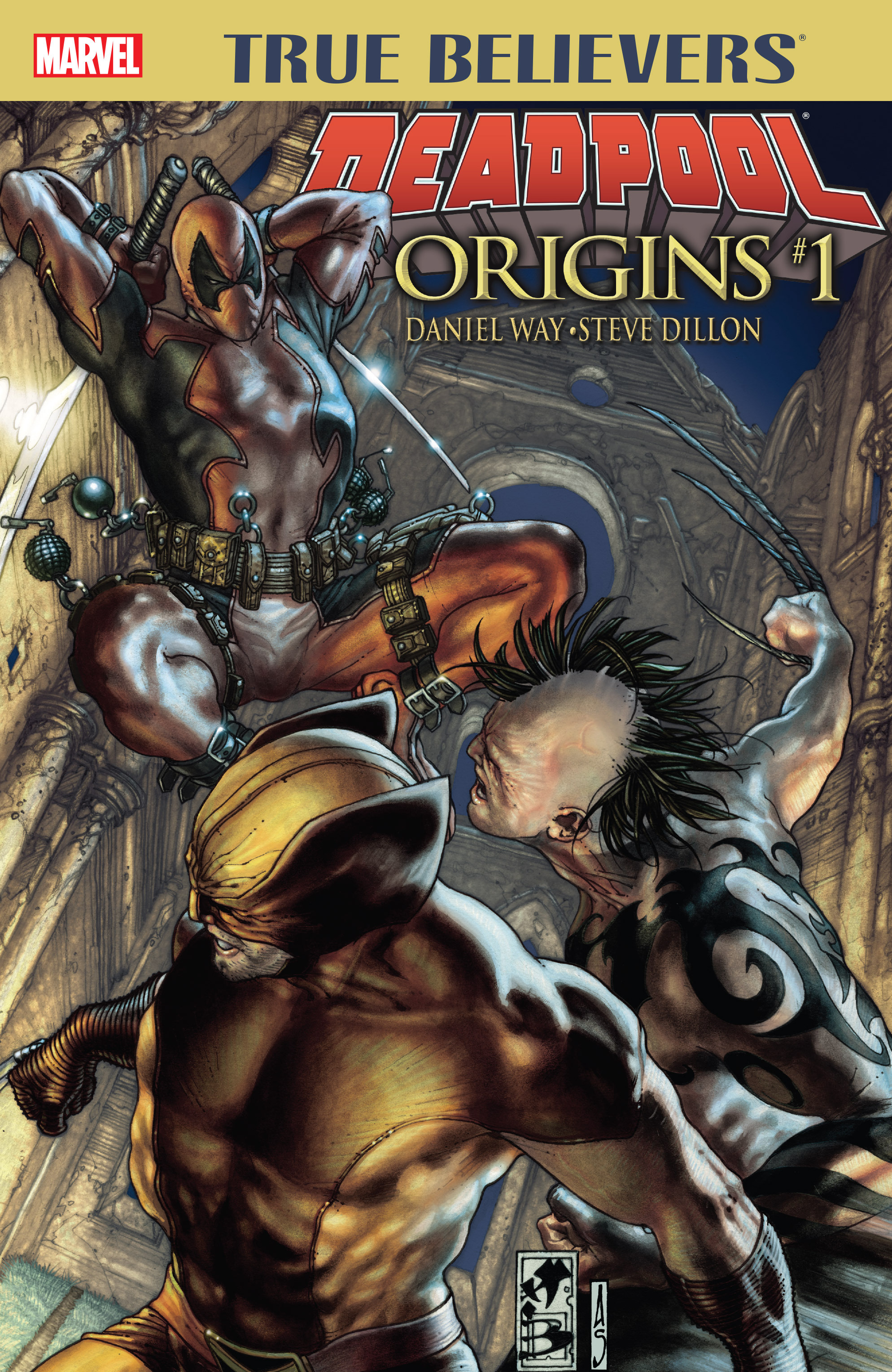 Read online True Believers: Deadpool Origins comic -  Issue # Full - 1