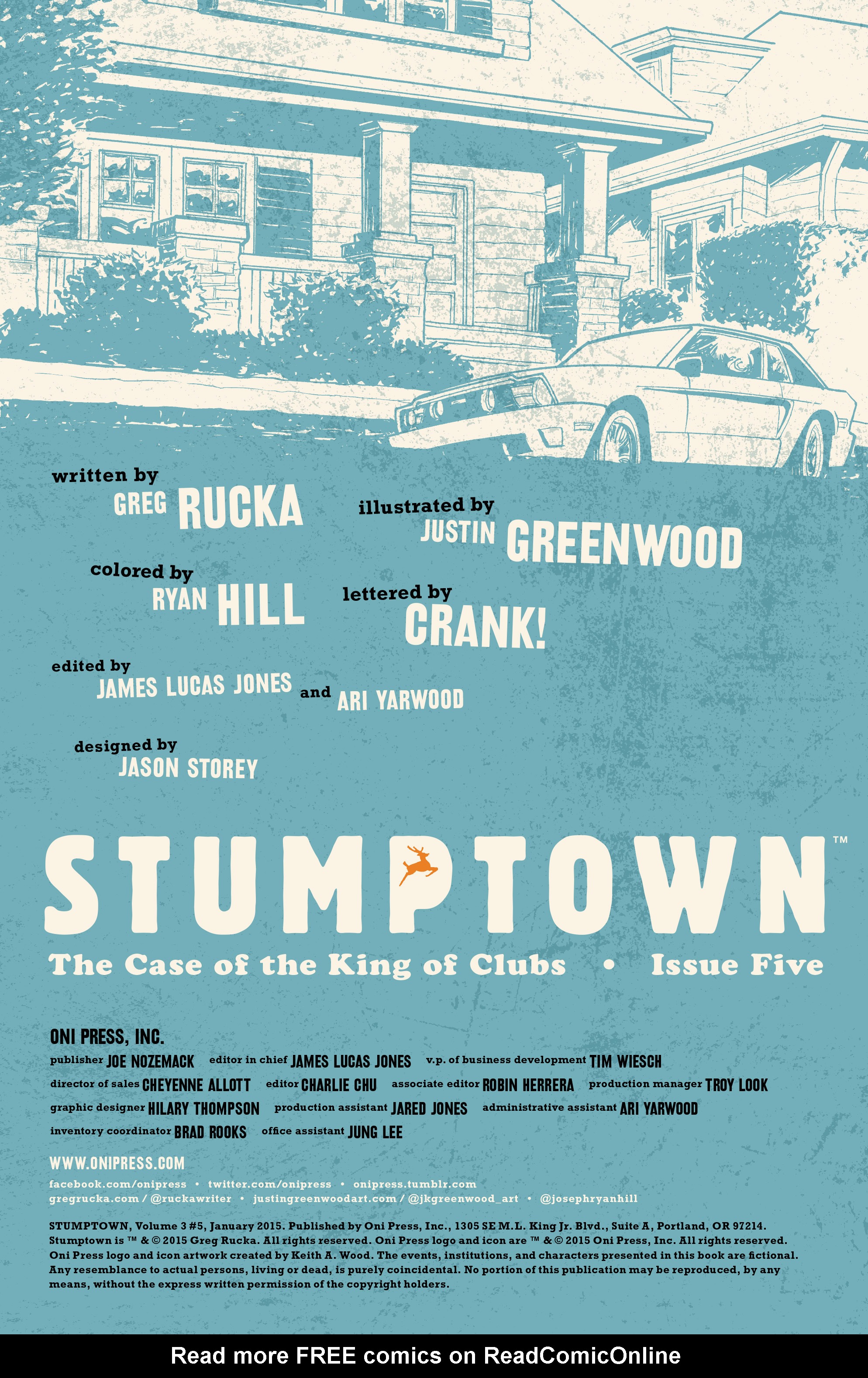 Read online Stumptown comic -  Issue #5 - 2