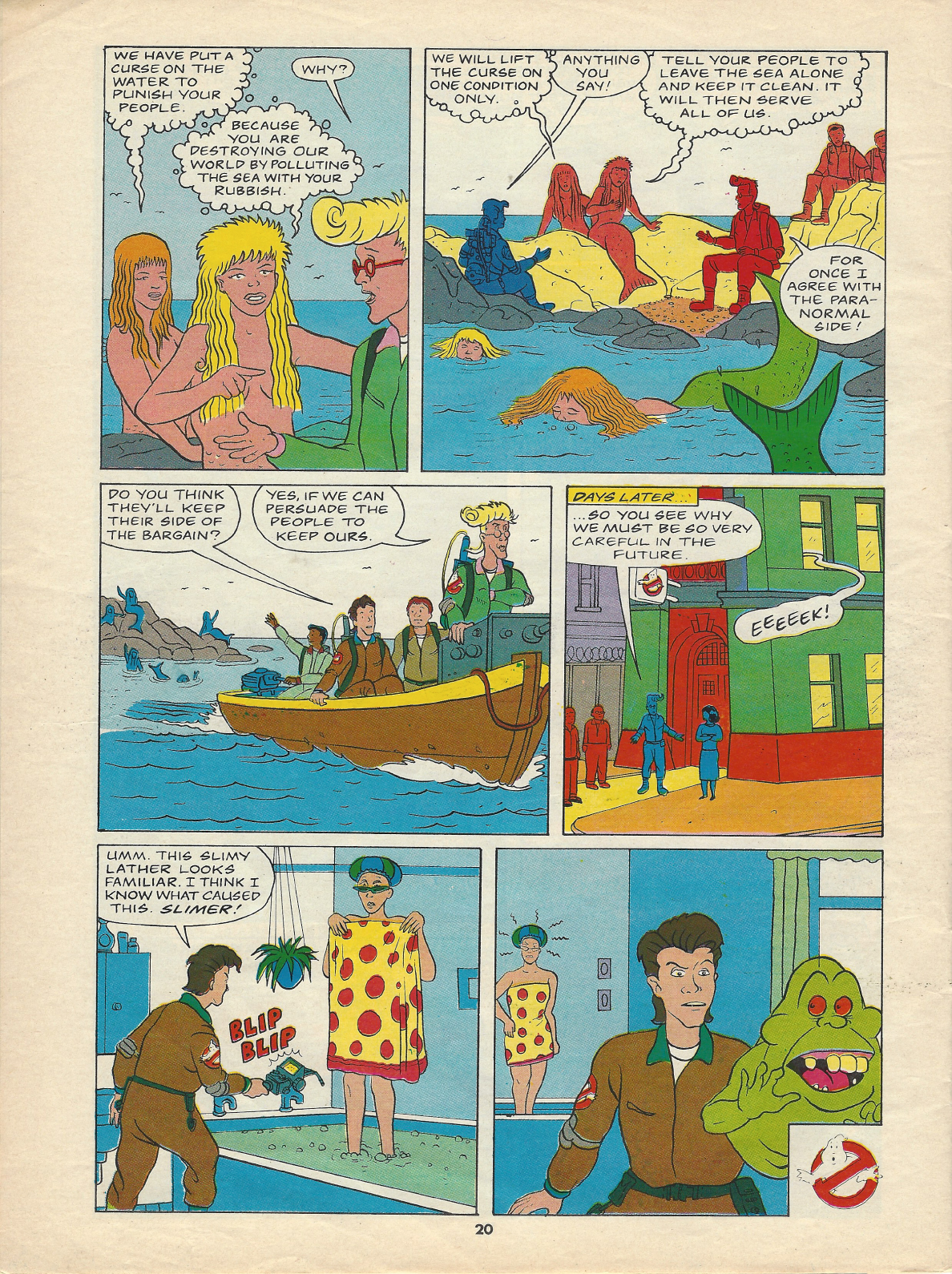 Read online The Real Ghostbusters comic -  Issue #46 - 20