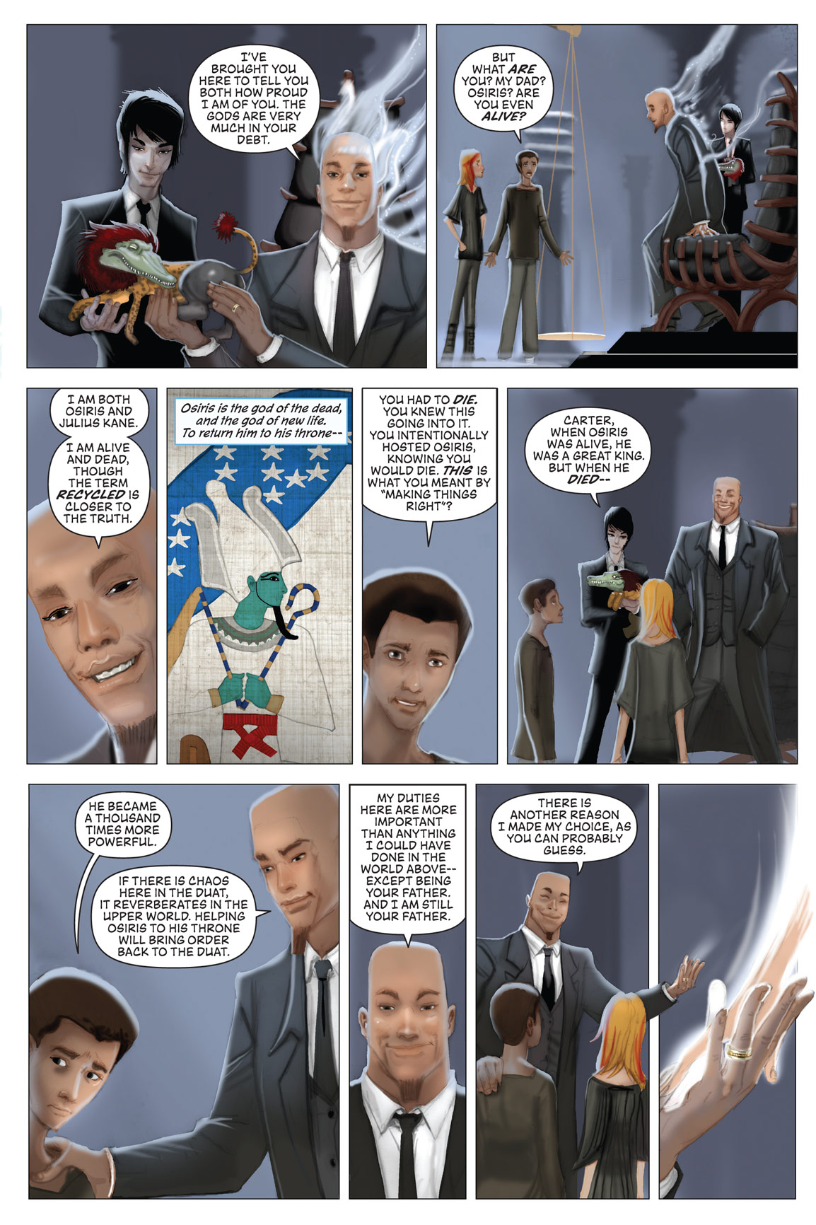 Read online The Kane Chronicles comic -  Issue # TPB 1 - 183