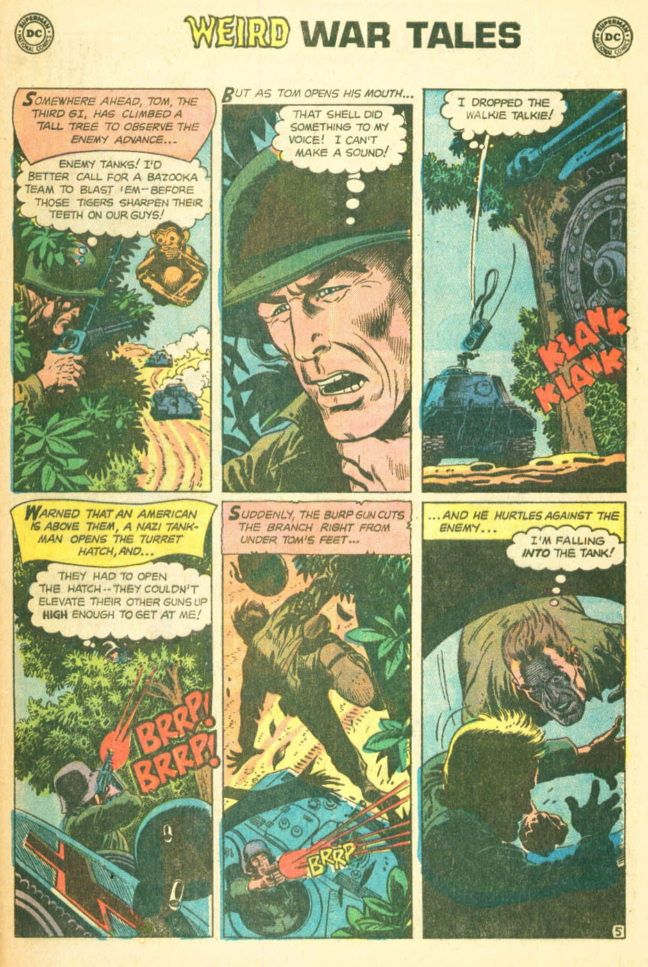 Read online Weird War Tales (1971) comic -  Issue #7 - 29