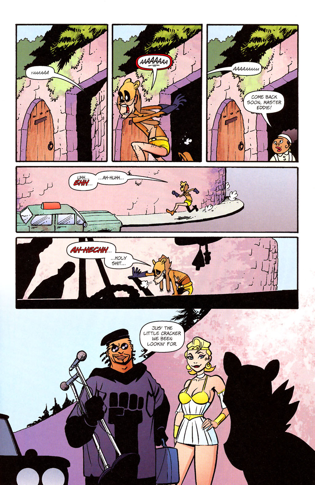 Read online Paul Jenkins' Sidekick comic -  Issue #3 - 9