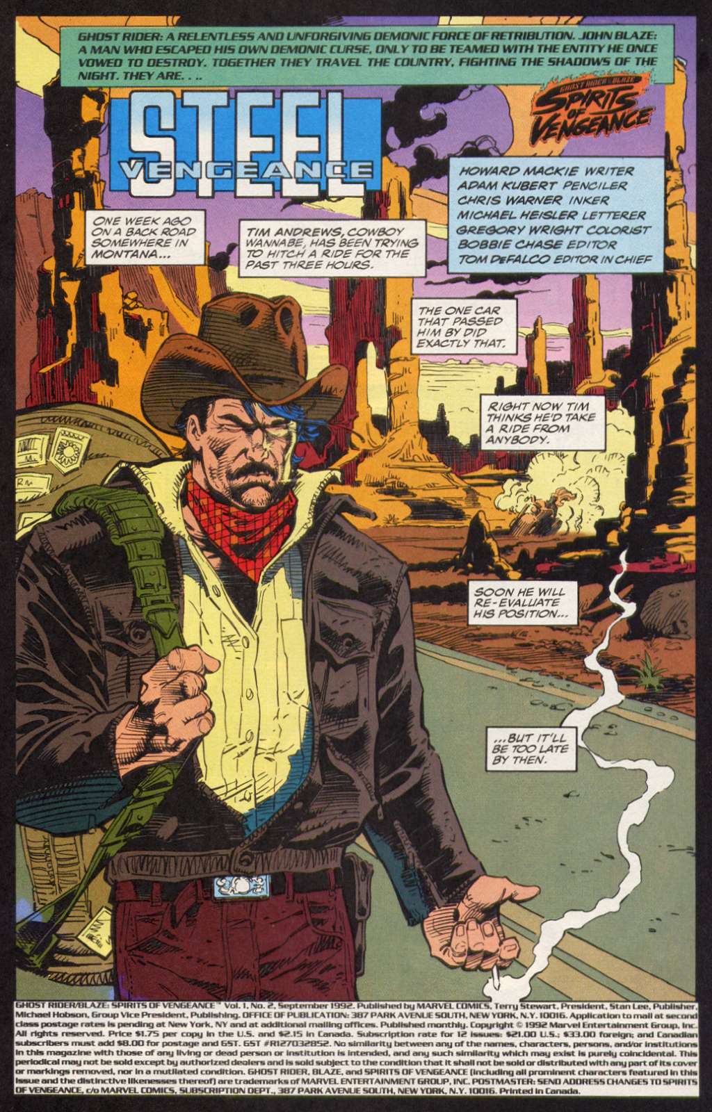 Read online Ghost Rider/Blaze: Spirits of Vengeance comic -  Issue #2 - 2
